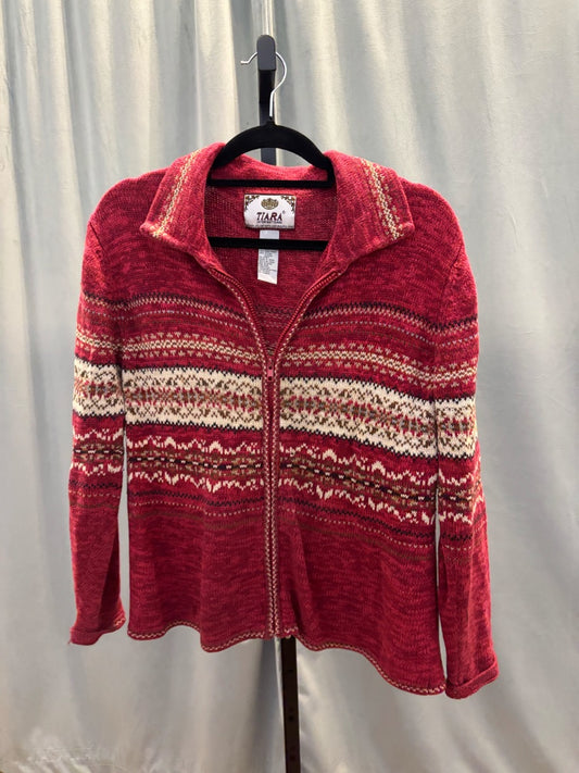 *Tiara | Zip Collared Sweater (M)