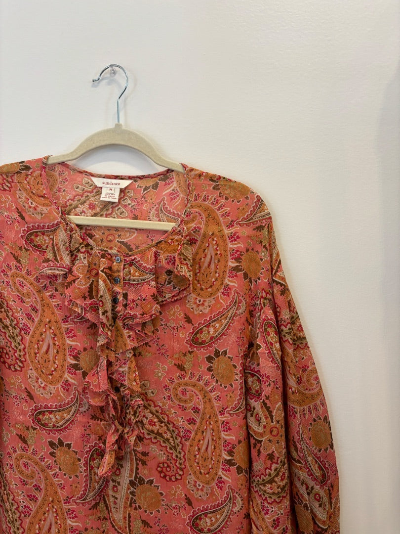 *sundance | 100% Silk Blouse (M)