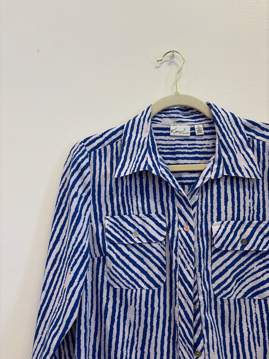 *Kim Rogers | Collared Blouse (S)