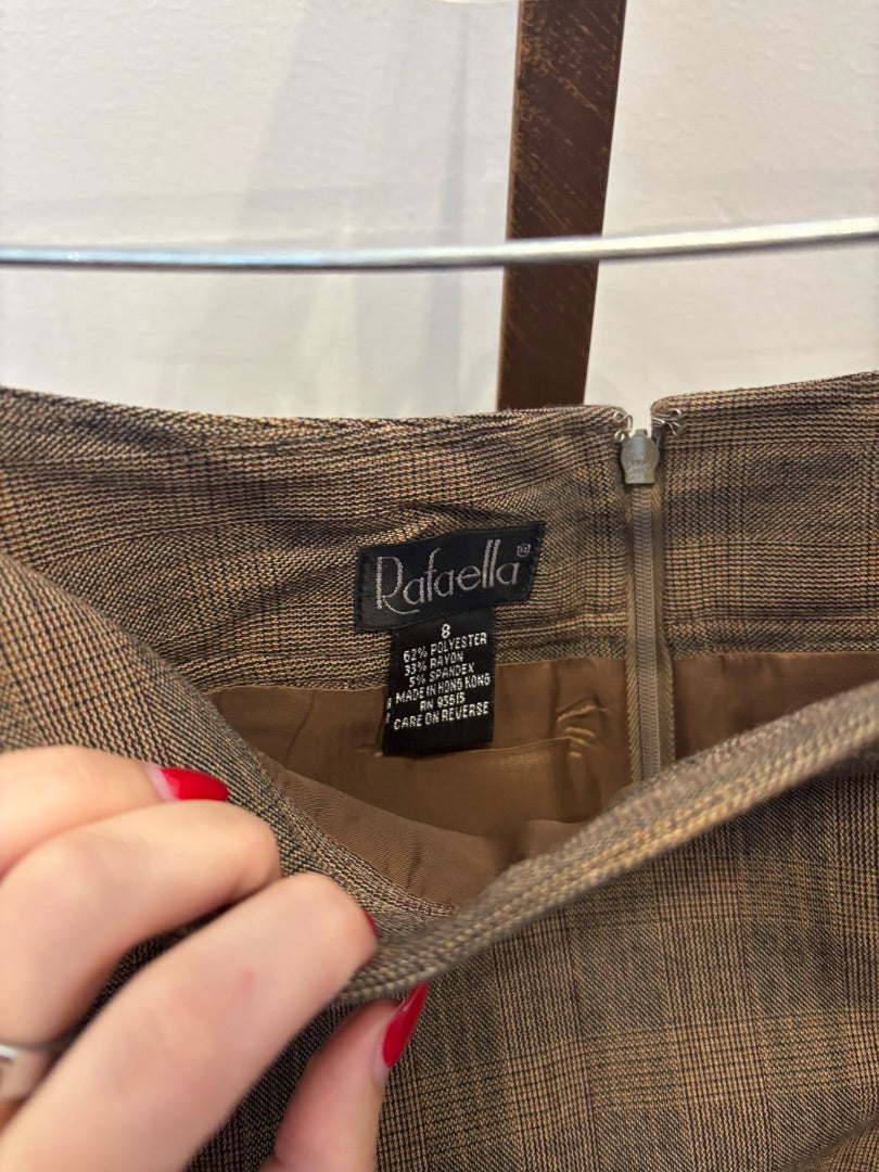 *Rafaella | Plaid Mini Skirt (8)