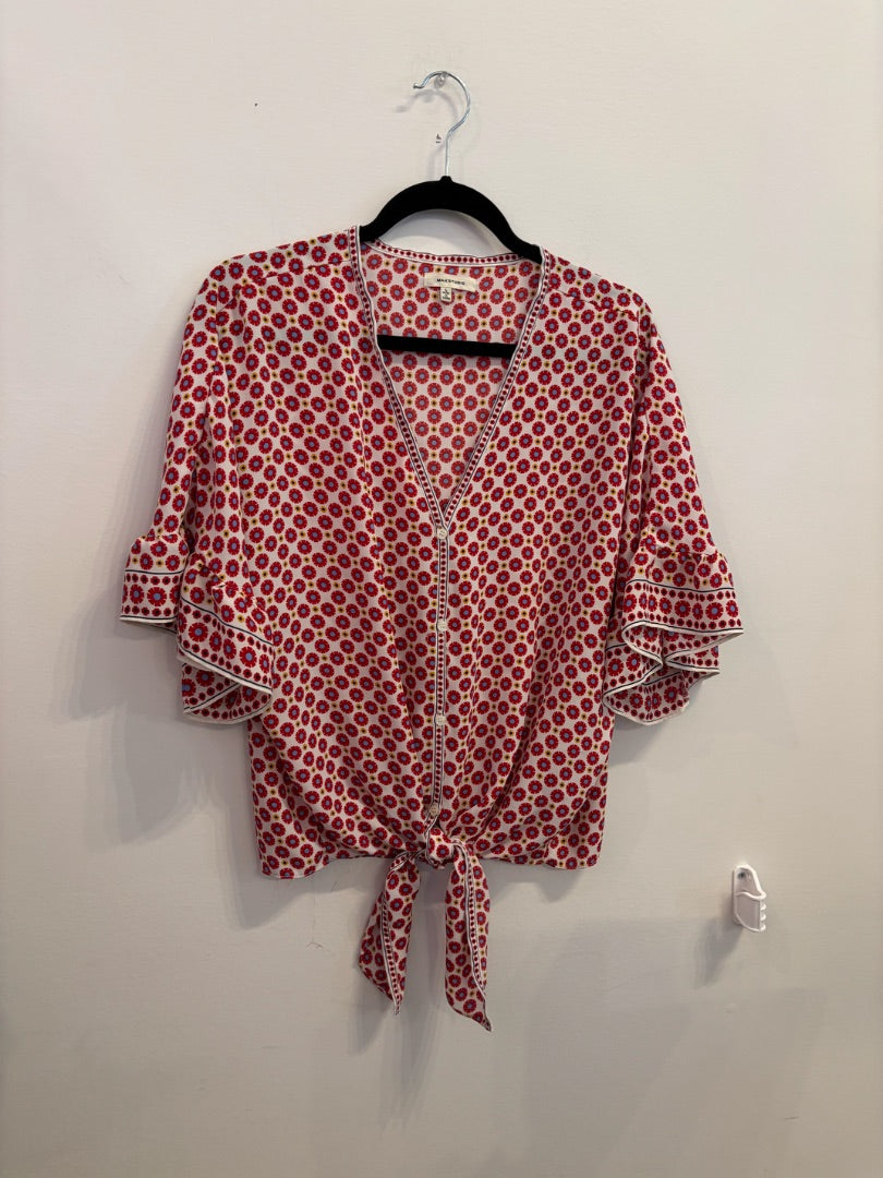 *Max Studio | Floral Blouse (L)