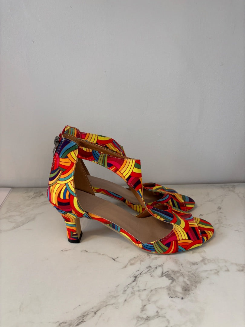 *No Label | Rainbow Strap Heels (9)