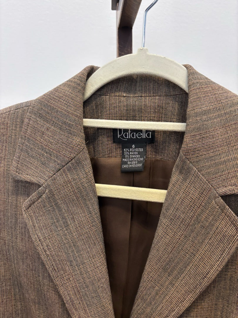 *Rafaella | Plaid Blazer (6)
