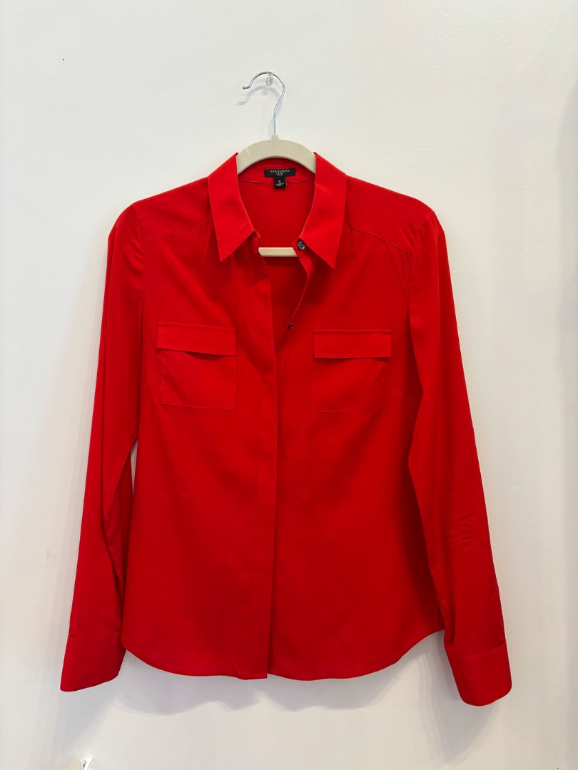 *Ann Taylor | 100% Silk Blouse (6)