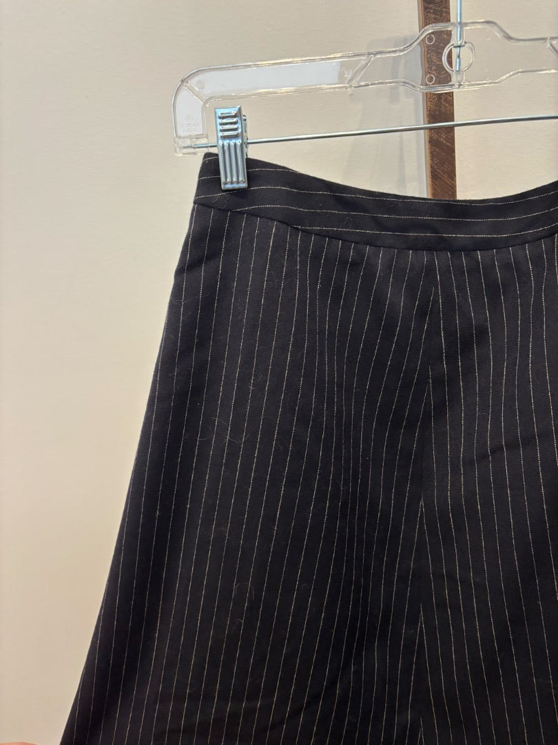 *Fashion Gallery | Wool Pinstripe Skirt (10P)