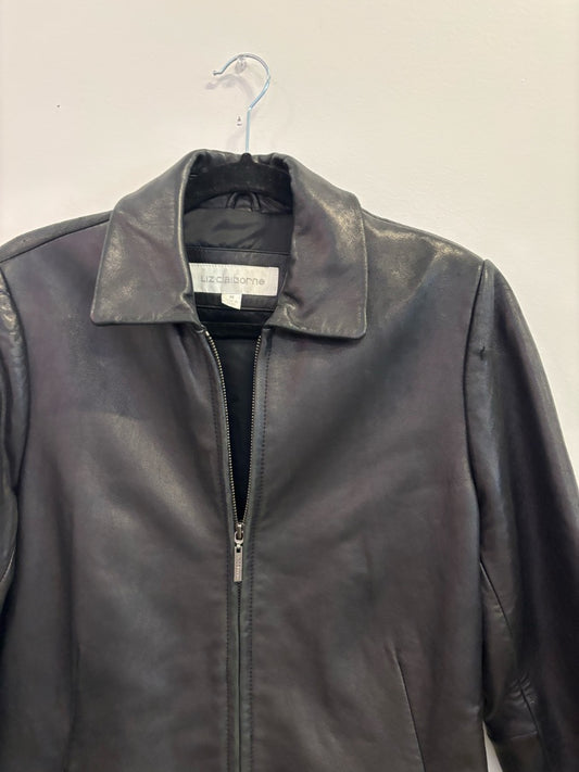 *Liz Claiborne | Leather Jacket  (M)