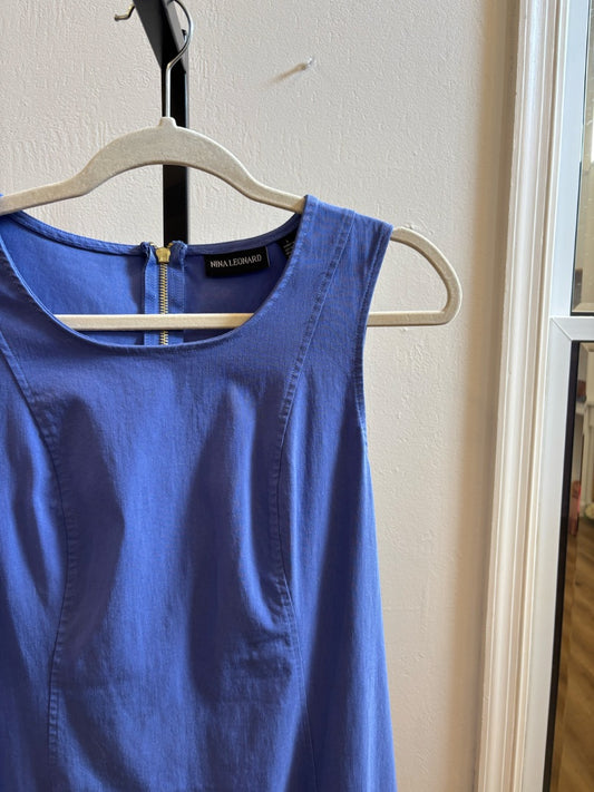 *Nina Leonard | Ruffle Dress (L)
